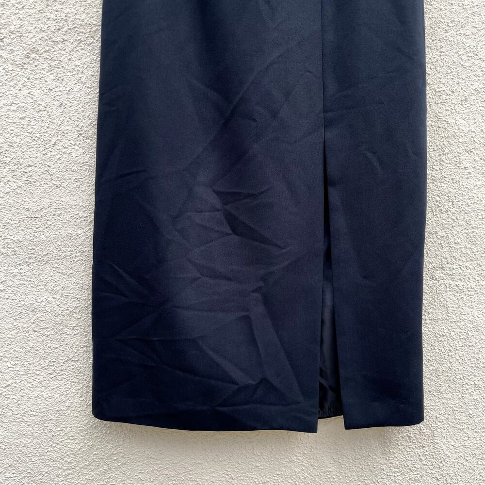 NEW Vintage Black Skirt ILGWU Union Made USA 10 - Picture 4 of 8